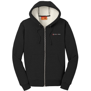 CornerStone Heavyweight Sherpa-Lined Hooded Fleece Jacket