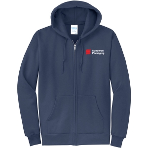 Port & Company TALL Ultimate Full- Zip Hooded Sweatshirt