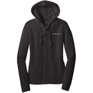 District Juniors Jersey Full-Zip Hoodie