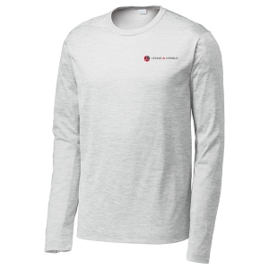 Sport-Tek PosiCharge Long Sleeve Electric Heather Tee. ST390LS