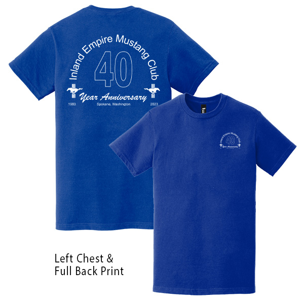 40th Anniversary Event shirt 
