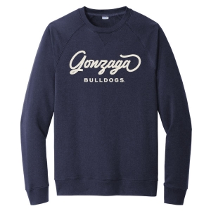 Vintage Chain Stitch Embroidered Gonzaga Crewneck Sweatshirt 