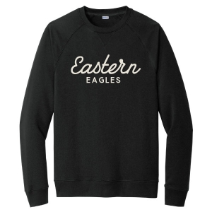 Vintage Chain Stitch Embroidered Eastern Crewneck Sweatshirt 