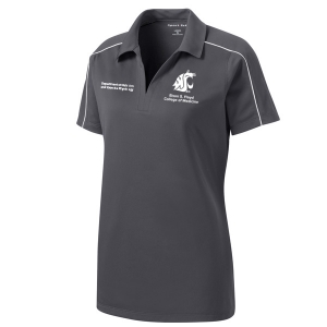 WSU NEP Ladies Micropique Sport-Wick Piped Polo