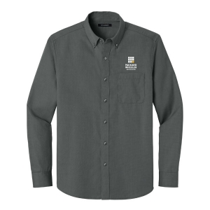 Long Sleeve Nailhead Easy Care Shirt