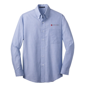 Port Authority Tall Crosshatch Easy Care Shirt