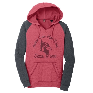 Lightweight Fleece Raglan Hoodie