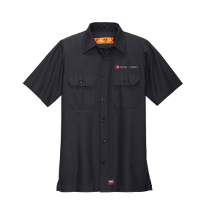Red Kap Short Sleeve Solid Ripstop Shirt