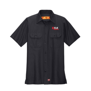 Red Kap Short Sleeve Solid Ripstop Shirt