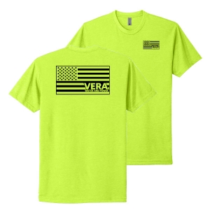 Next Level Unisex CVC Tee. High Viz