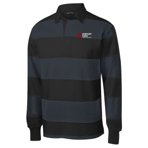 Sport-Tek Classic Long Sleeve Rugby Polo. ST301