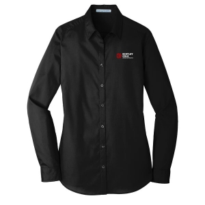 Port Authority Ladies Long Sleeve Carefree Poplin Shirt