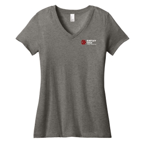 District Made - Ladies Perfect Weight V-Neck Tee