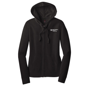 District Women’s Fitted Jersey Full-Zip Hoodie