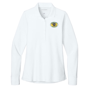 Port Authority Women's Wearever Signature Pique Long Sleeve Polo