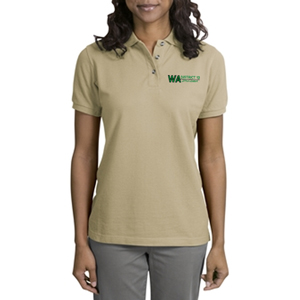 Ladies Pique Knit Polo