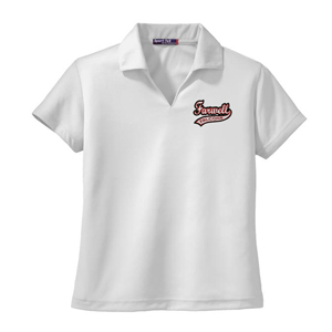 Farwell Elementary Ladies Dri Mesh V-neck polo