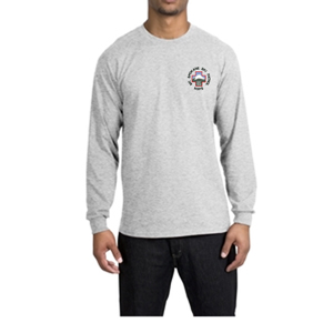Mt.Spokane Ski Patrol Embroidered 100% Cotton Long Sleeve T-Shirt