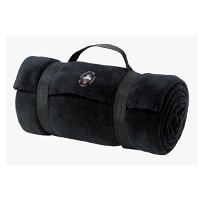 Mt.Spokane Ski Patrol Fleece Value Blanket with Strap