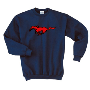 Inland Empire Mustang Club Tackle-Twilled Crewneck Sweatshirt