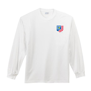 Mt.Spokane Ski Patrol Screen Printed 100% Cotton Long Sleeve T-Shirt