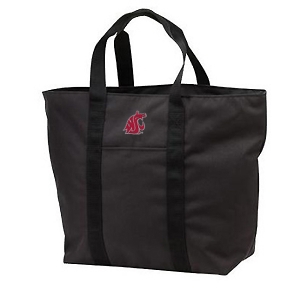Washington State Cougars All Purpose Tote - Embroidered
