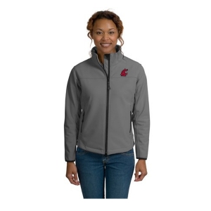 Washington State Cougars Ladies' Glacier Soft Shell Jacket - Embroidered