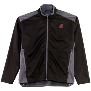 Washington State Cougars Soft Shell Two-Tone Jacket - Embroidered
