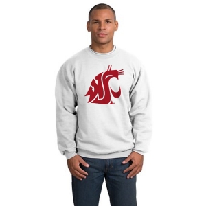 Washington State Cougars Crewneck Sweatshirt - Screen Printed