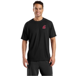 Washington State Cougars Raglan Sleeve T-Shirt - Embroidered