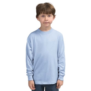 American Pride Ultra Cotton Youth Long Sleeve T-Shirt - Screen Printed