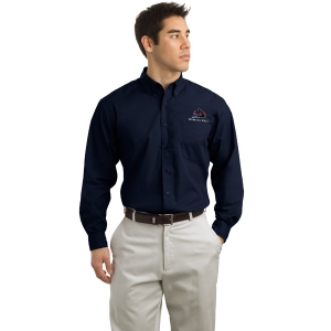 Western Rail, Inc. Long Sleeve Easy Care, Soil Resistant Shirt