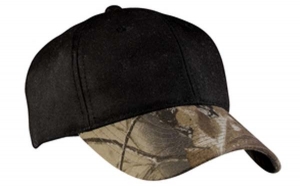 U of I CALS Pro Camouflage Series Cotton Waxed Cap with Camouflage Brim