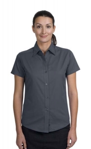 U of I CALS Ladies Short Sleeve Easy Care Shirt