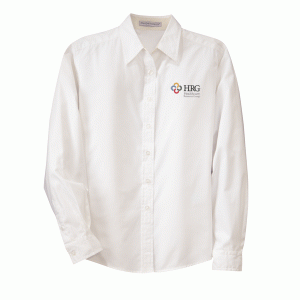 Healthcare Resource Group Ladies Long Sleeve Easy Care Shirt - Embroidered