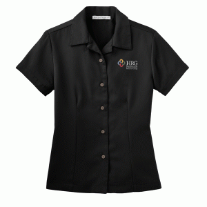 Healthcare Resource Group Ladies Easy Care Camp Shirt - Embroidered