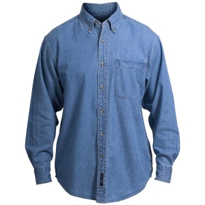 West Valley Engineering and Robotics Long Sleeve Denim Shirt - Embroidered