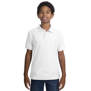 5 Mile Prairie School Embroidered Youth Silk Touch Polo Shirt