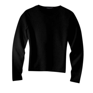 5 Mile Prairie School Embroidered Ladies' Fine-Gauge Long Sleeve Crewneck Sweater