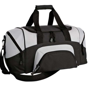 5 Mile Prairie School Embroidered Colorblock Small Sport Duffel