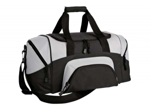 5 Mile Prairie School Embroidered Color Block Sport Duffel