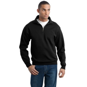 5 Mile Prairie School Embroidered 1/4 Zip Sweatshirt with Cadet Collar