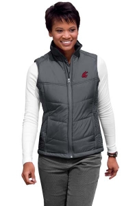  Washington State University Embroidered Ladies Puffy Vest