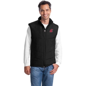 Washington State University Embroidered Puffy Vest