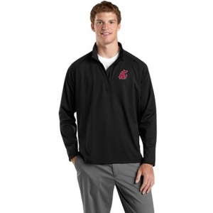 Washington State University Sport-Tek - Sport-Wick Stretch 1/2-Zip Pullover - Embroidered