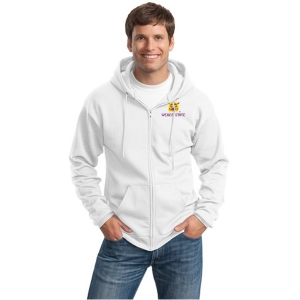 Weber State University Embroidered Port & Company� - Full-Zip Hooded Sweatshirt