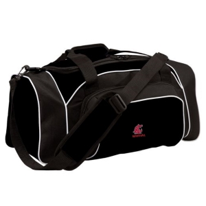 WSU Basketball Embroidered League Heavy Weight Nylon Duffel Bag