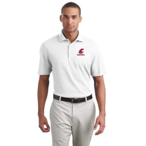 WSU Basketball Embroidered Port Authority - EZCotton Pique Sport Shirt