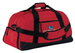 Gonzaga Basketball Embroidered Basic Large Duffel