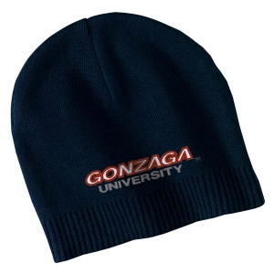 Gonzaga Basketball Embroidered 100% Cotton Beanie